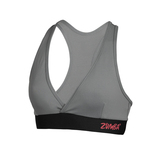 Allure V-Bra Top grey
