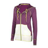 Captivate Zip Up Hoodie brombeer