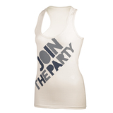 Dazzle Racerback white