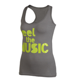 Electrify Racerback blue grey