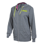 Elegance Zip-Up Hoodie silver
