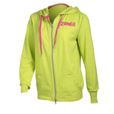 Elegance Zip-Up Hoodie yellow