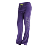 Gleam Velour Track Pants violett